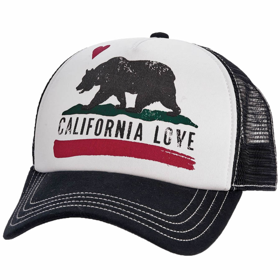 Brooklyn Hat Company California Love Panel Cap - Black Brooklyn Hat Company California Love Panel Cap - Black