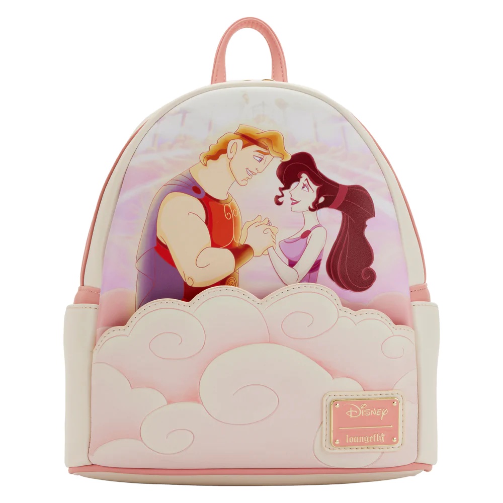 Loungefly Hercules 25th Anniversary Hercules and Megara Mini Backpack Backpack Loungefly Hercules 25th Anniversary Hercules and Megara Mini Backpack Backpack